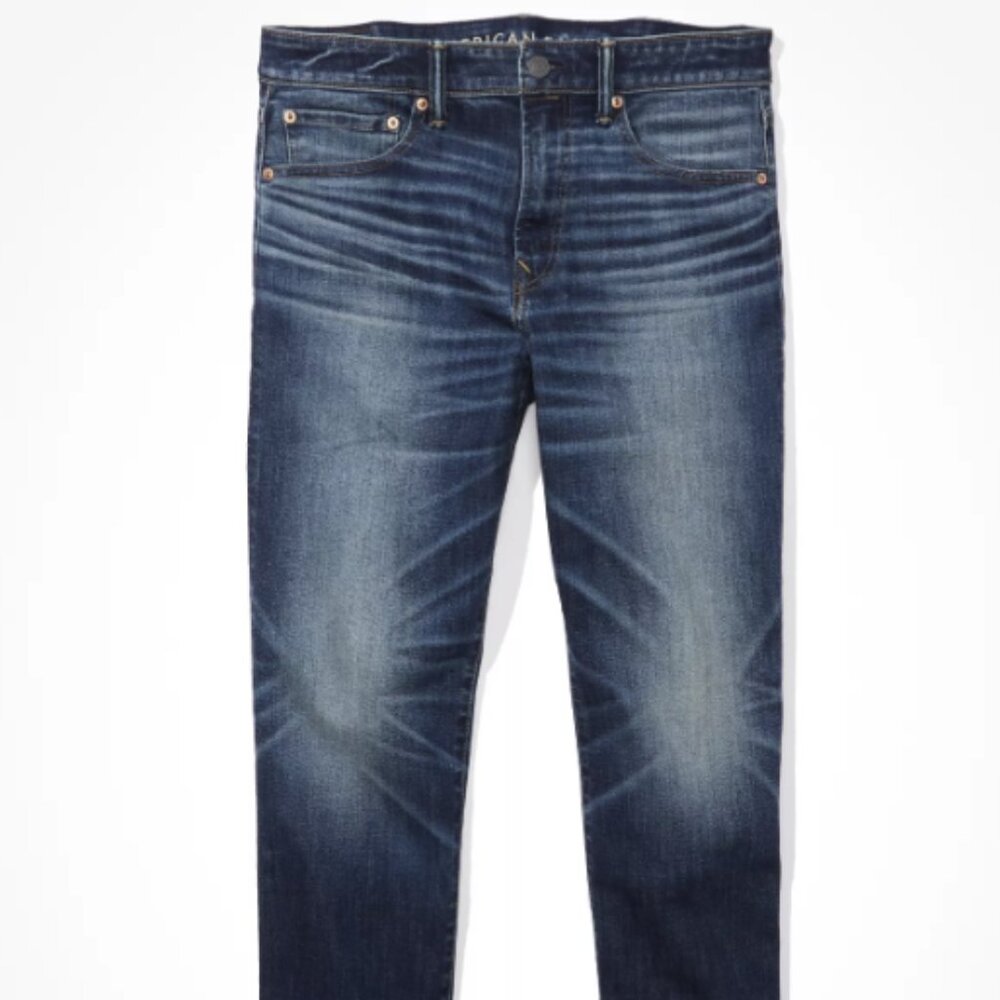 NWT AE AirFlex+ Temp Tech Athletic Straight Jean